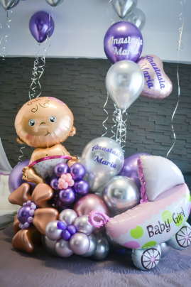 decoratiune baloane maternitate