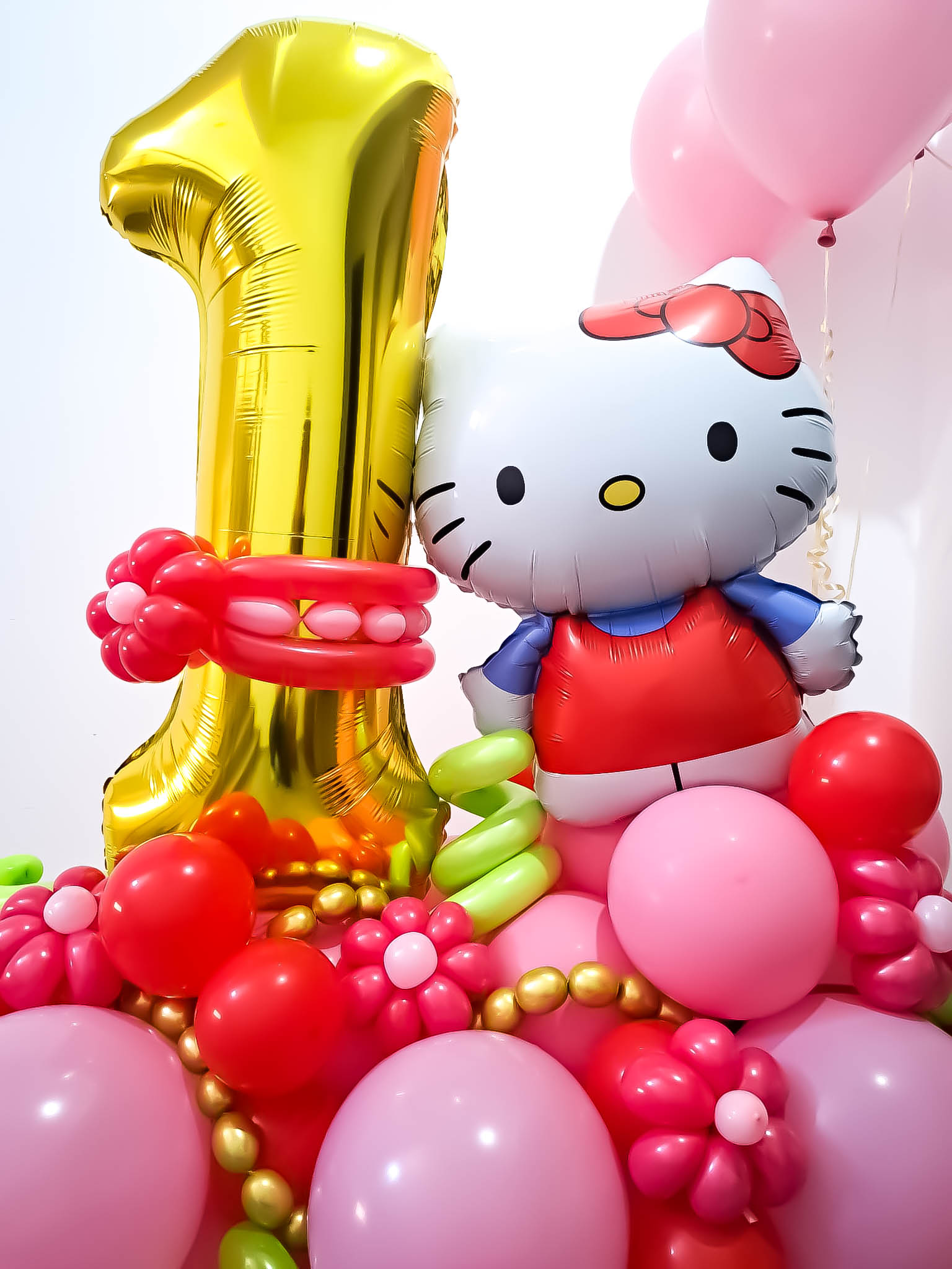 Decor baloane Hello Kitty